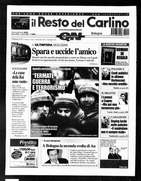 Il Resto del Carlino : giornale dell'Emilia